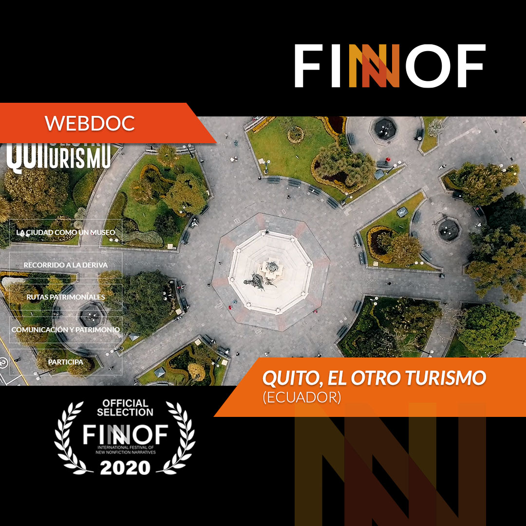festivalfinnof's tweet photo. 📣 SELECCIÓN OFICIAL | #FINNOF2020
Conocé los proyectos narrativos formato #WEBDOC en competencia:
☑Paisajes forenses (@pablosforo)
☑Relatos de reconciliación (Rubén Monroy)
☑Quito, el otro turismo (@pabloescandon)
☑Reconstrucciones (@Ambulante)
#FINNOF #OFICIALSELECTION https://t.co/ao0JUCnWC0