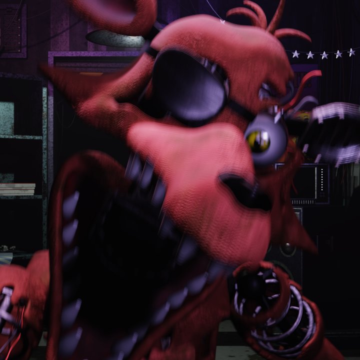 My withered foxy jumpscare