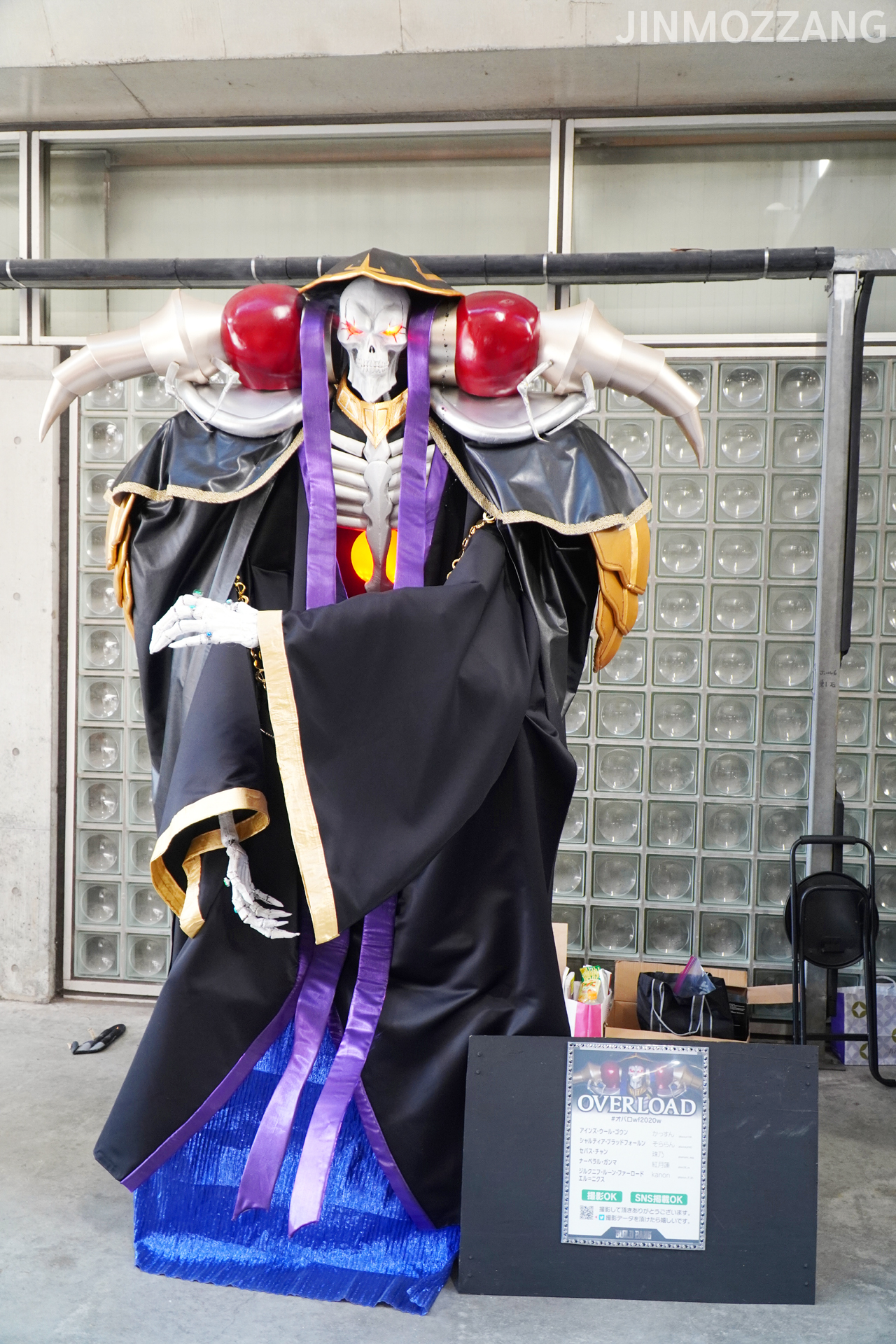 진모짱fancam お忙しいところ 写真撮影ありがとうございました 오버로드 オーバーロード Overlord 모몬가 モモンガ Momonga Wonderfestival ワンダーフェスティバル 원더페스티벌 원페 Wf Wf Wfw Wf冬 코스프레 Cosplay