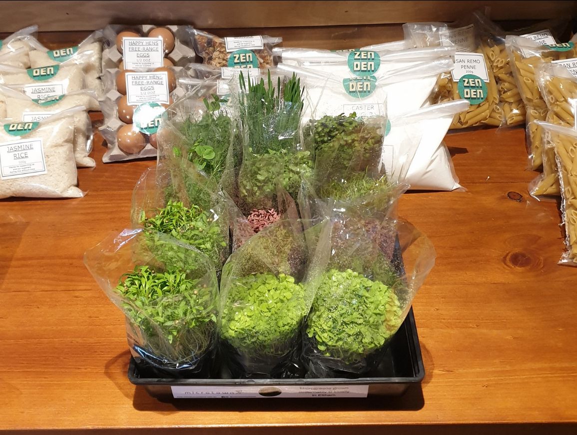 MicrotownSys's tweet photo. Microtown microgreens now available at our local @zendencoffeeandfood !
Check them out, they have take home meals, pantry items plus... Great Coffee!
🌱🌱🌱
.
.
#microtown #microgreens #stayhome #supportlocal #healthandwellness #zendencoffeeandfood https://t.co/ZwCpd63iPS