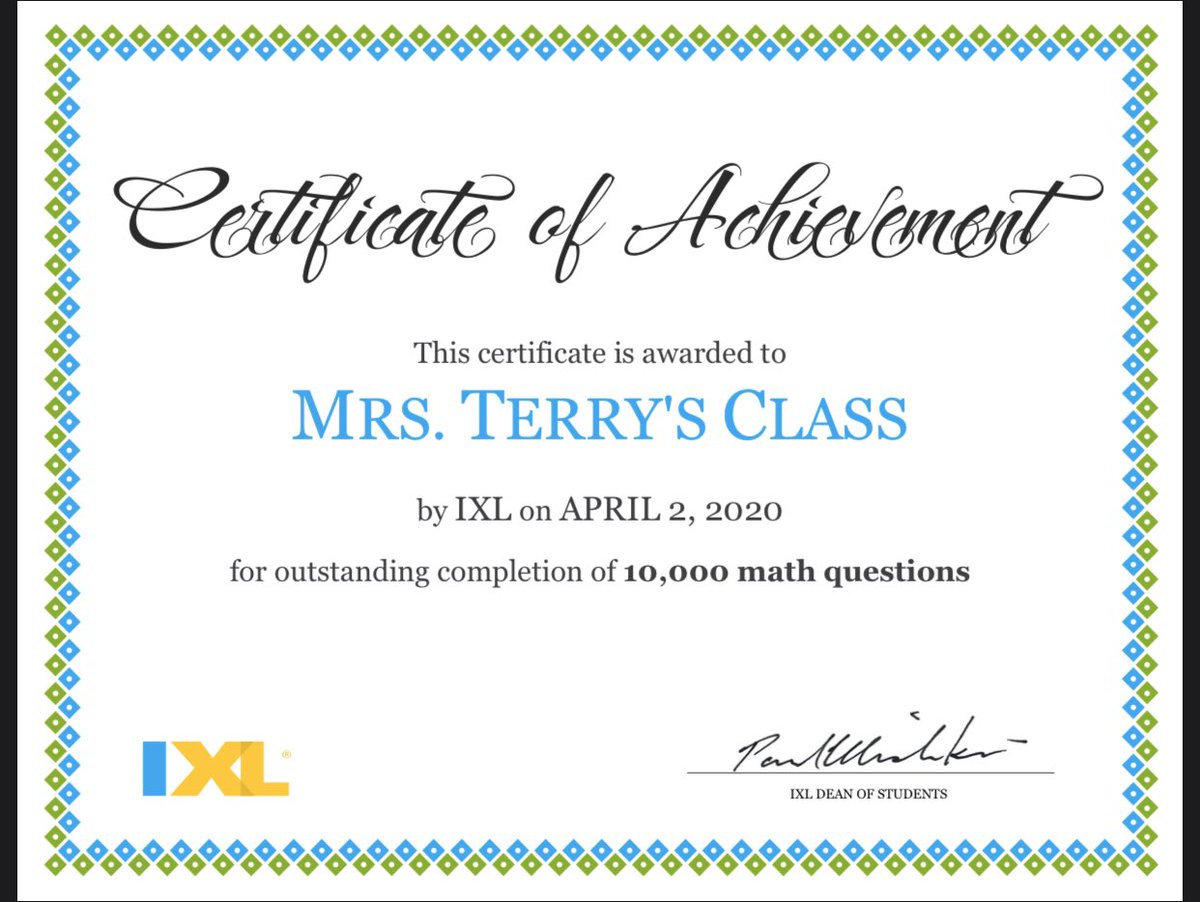 Terry7thMath's tweet photo. Crushing more goals! #placetOBe https://t.co/wqpwLUhQZY