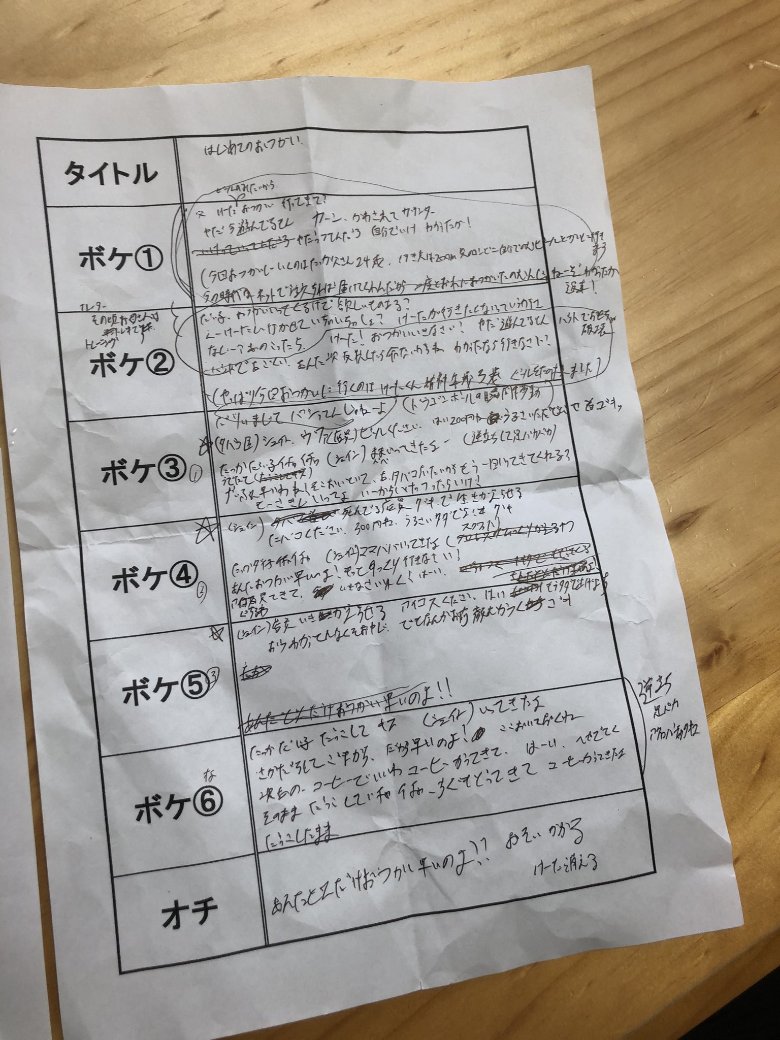 たっか マナル隊 リーダー 昨日の動画 はじめてのおつかい の台本 字が汚くて恥ずかしい 頭に浮かんだネタを忘れる前にダァーーーー って書きたいのよ まぁ おれ左利きだし 字が汚いほど頭が良いって言うじゃんか たっか マナル隊 リーダー 昨日の動画 はじめてのおつかい の台本 字が汚くて恥ずかしい 頭に浮かんだネタを忘れる前にダァーーーー って書きたいのよ まぁ おれ左利きだし 字が汚いほど頭が良いって言うじゃんか