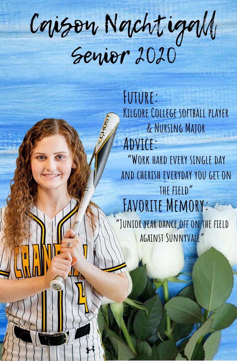 SENIOR SHOUTOUT!! 
We love our #4!!!! @caison21