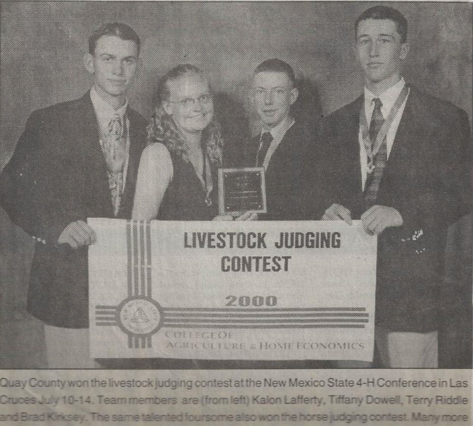 TiffDowell's tweet photo. Twenty years ago, we were State Champions in 4-H livestock and horse judging. Iโm not sure where that time went. I sure wouldnโt trade those memories for anything. #glorydays #wegotold #4halum https://t.co/VkutoeK6Sb