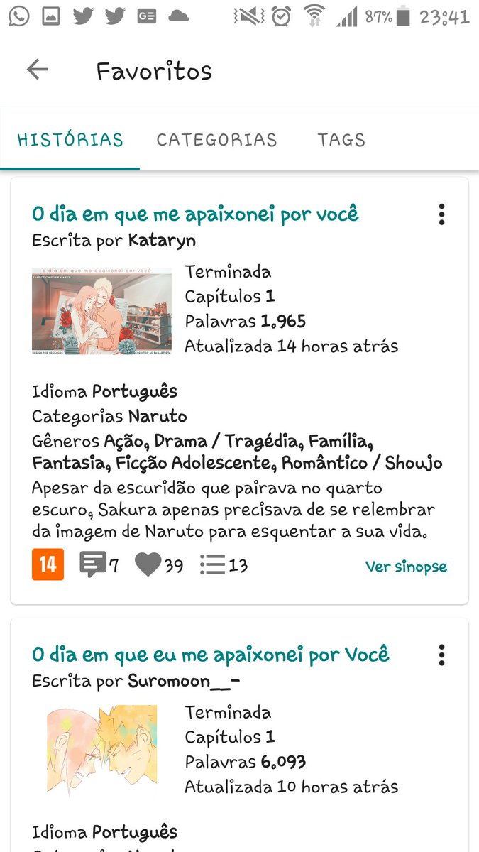 Narusaku_RJ's tweet image. O fandom Brasileiro de Narusaku fez um evento de Fanfics hoje em homenagem ao #NSDay 

Esse fandom é um orgulho!