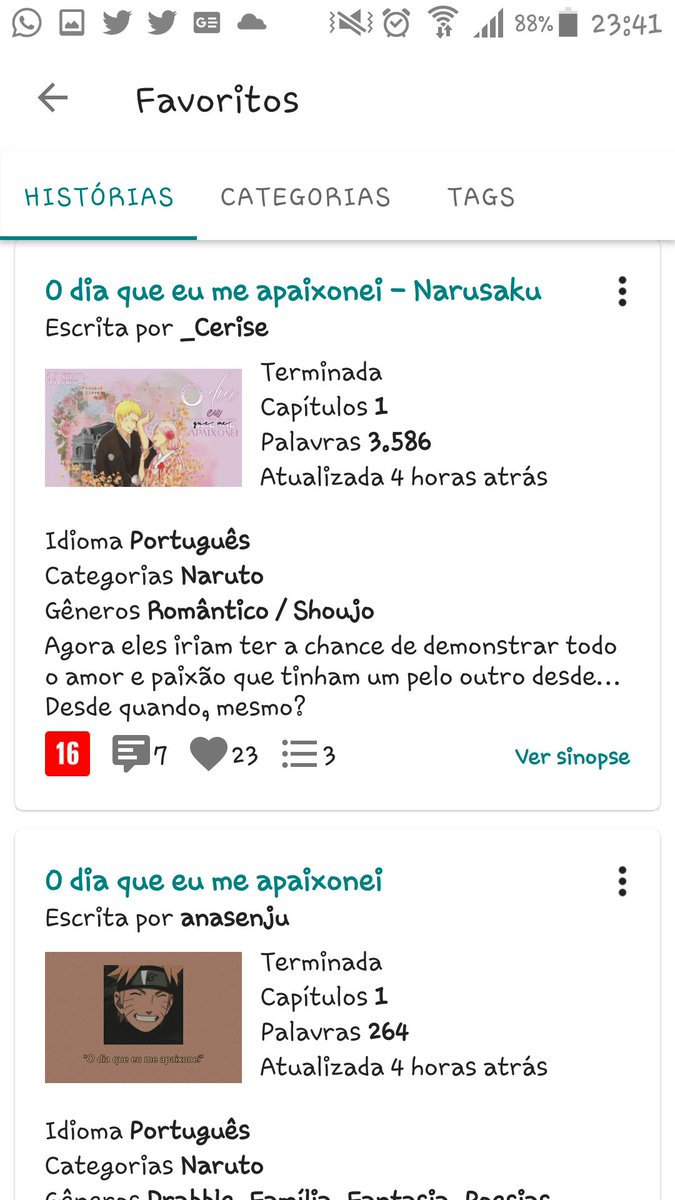 Narusaku_RJ's tweet image. O fandom Brasileiro de Narusaku fez um evento de Fanfics hoje em homenagem ao #NSDay 

Esse fandom é um orgulho!
