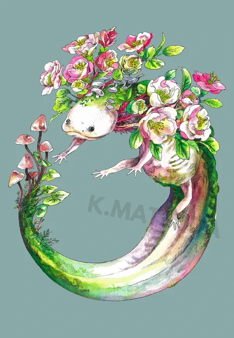 #春の創作クラスタフォロー祭

生き物と植物をメインにイラストを描いています。季節感も大切にしています。

しかしこんないい天気で花見も酒も楽しめんとは 