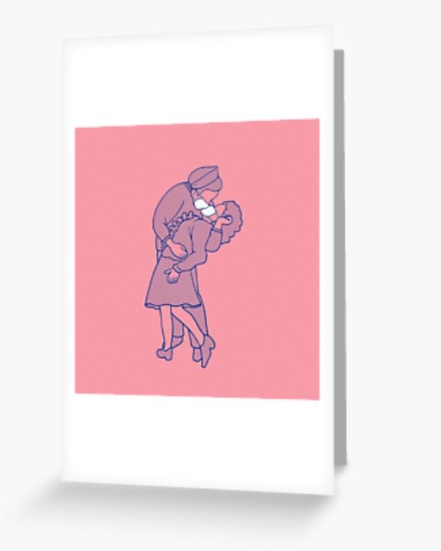Shchedrina's tweet photo. I would never think we live in such a time like this one and send each other #postcards called Pandemic Love. Never! #pandemic #love #hug #safekiss #mask #COVID2019 https://t.co/SRJNPRrTTB https://t.co/ppb0oUVXgM