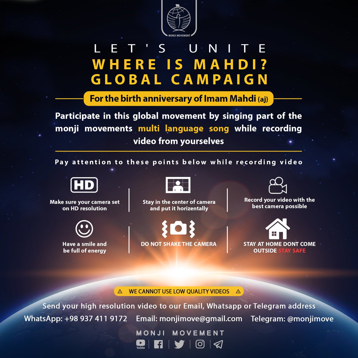 k_karimi313's tweet photo. Almost near the birthday anniversary of #ThePromisedSaviour
#ImamMahdi
Participat in #WhereIsMahdi global campaign started by #MonjiMovement https://t.co/aMYsrrC5iy