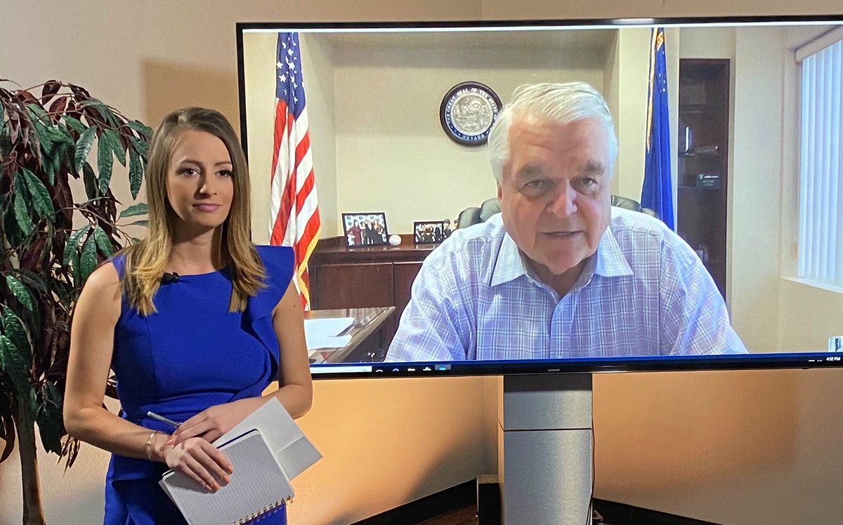 “We’re way behind the curve. Thats one of the reasons why our mortality rate is so high.” I talked to  @GovSisolak about the struggle to get more PPE & test kits as he competes with states like CA/NY. In a lab in Northern NV, crews are making 800-1000 test kits a day.  @FOX5Vegas