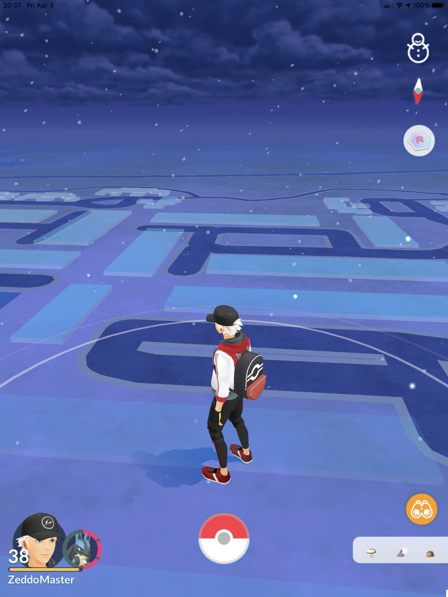 cloudtopper's tweet photo. @PokemonGoApp Over 2/3 of the day has been snowy and/or icy and only one ice type spawned. The weather sensitivity of the app is awful. https://t.co/QBsohh2fb9