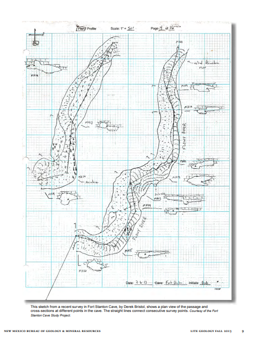 Someone actually took the time to map out parts of the extensive cave systems of the Fort Stanton Cave System of New Mexico https://geoinfo.nmt.edu/publications/periodicals/litegeology/34/lg_v34.pdf