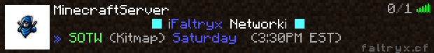 faltryx's tweet photo. 📢 Ya nos puedes agregar a tu lista de SERVIDORES 🌐

🏹  Ip : https://t.co/1AVrDyweqS https://t.co/XAqKyWR5xr