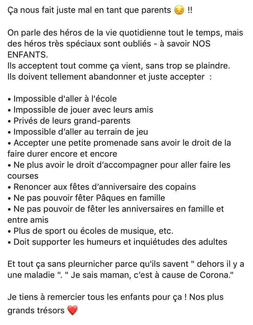 CharlesBlisle's tweet photo. @francoislegault pour vos prochains remerciements lors de votre point de presse dimanche ca serait bien de ne pas les oubliers nos ptits poux !!!! #cavabienaller  #vousetesunleader https://t.co/rXSebaGAo5