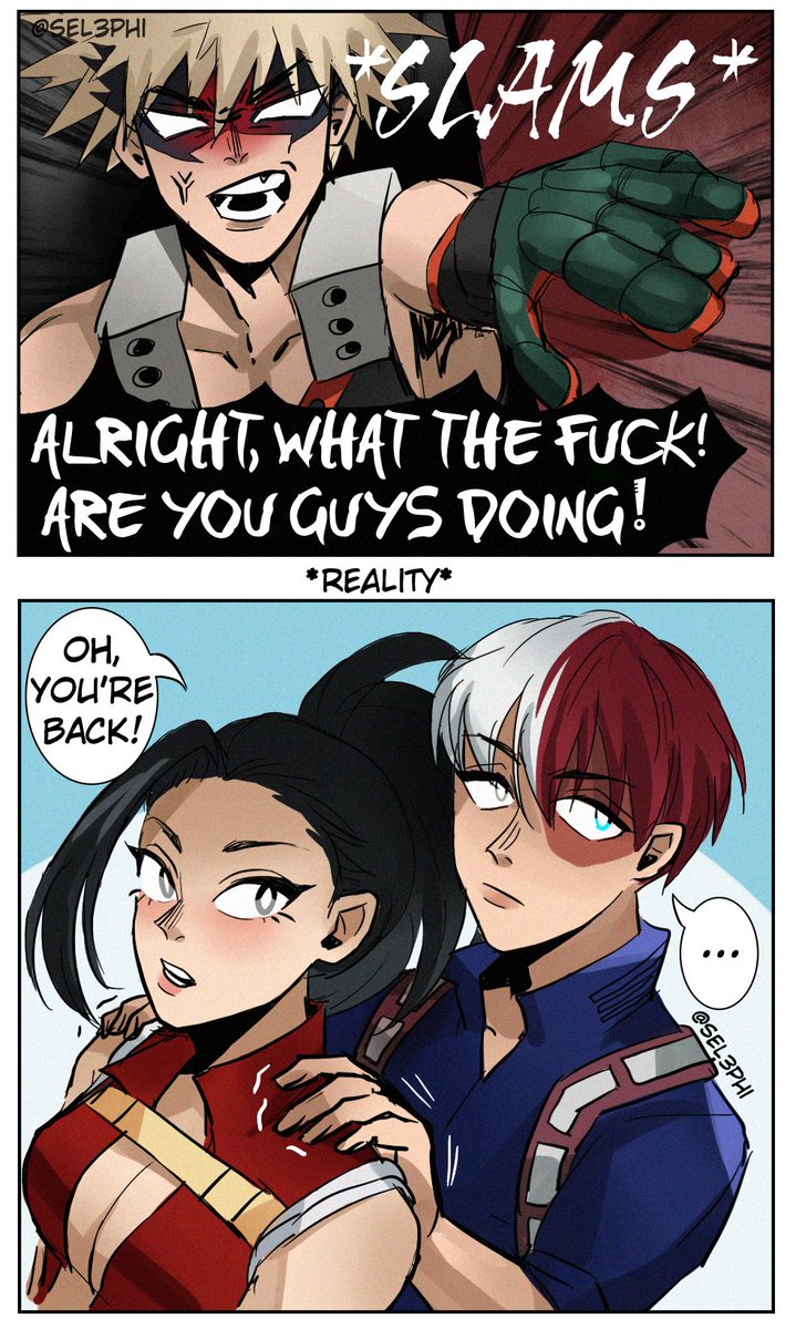 [Part 2] Bakugou is Tired #轟百 #TodoMomo #BnHA
(based on out-of-context game interactions) 