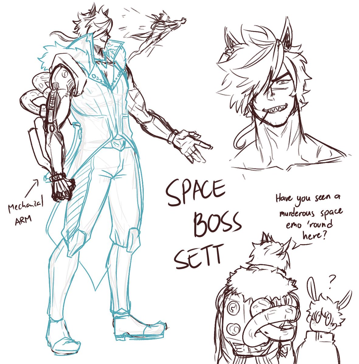 Aphelios just wants to avenge the templars, while Sett wants a boo...and money.
Thank you #Settphel discord for the odyssey talk!