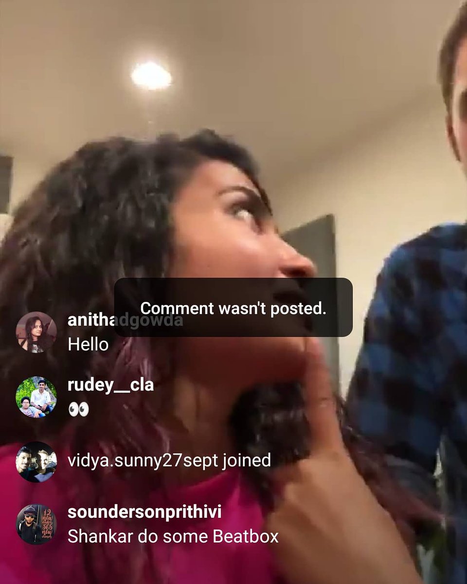 Sunny20decm's tweet photo. @VidyaVox  ma'am , did you block me in live chat ?
Its ok ma'am .
😶 https://t.co/t2PLMaEdk4