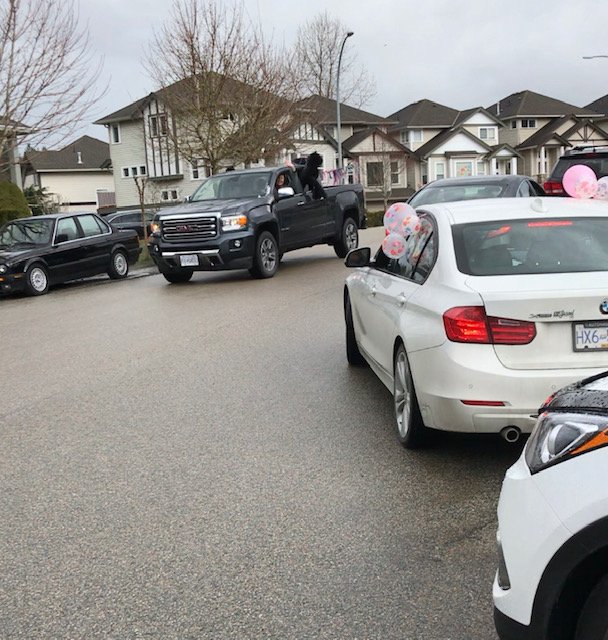Promontory staff paraded, our community came out BIG TIME and socially distanced like champs! Your smiling faces and signs were exactly what we needed, you are the reason we do what we do. Thanks for filling our buckets! #sd33learns #promontoryelementary #chilliwack