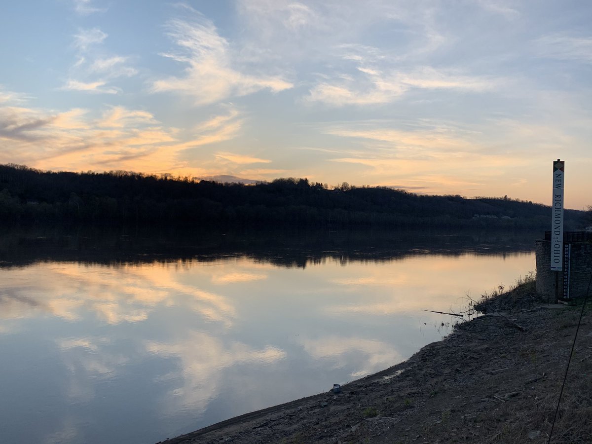 Beautiful sunset this evening New Richmond,Ohio