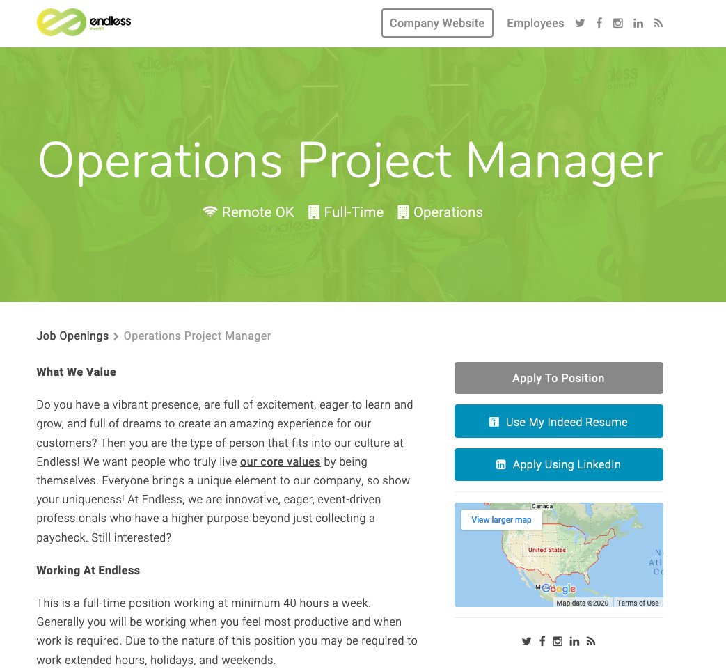 Event Technology Job Alert: This is a fantastic position in a company I have been very impressed with, <a href="/helloendless/">Endless Events</a> . Please share with your network. endless.breezy.hr/p/3a0790d11071 #lovewhatyoudo #eventtech #eventtechnology #eventprofs #eventindustry #eventmanagement #eventprofs
