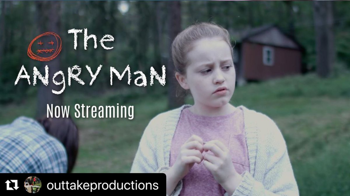 The Angry Man is now streaming! Watch for free at OuttakeProductions.com/theangryman #womeninfilm #womeninhorror #nowplaying #StayHomeSaveLives