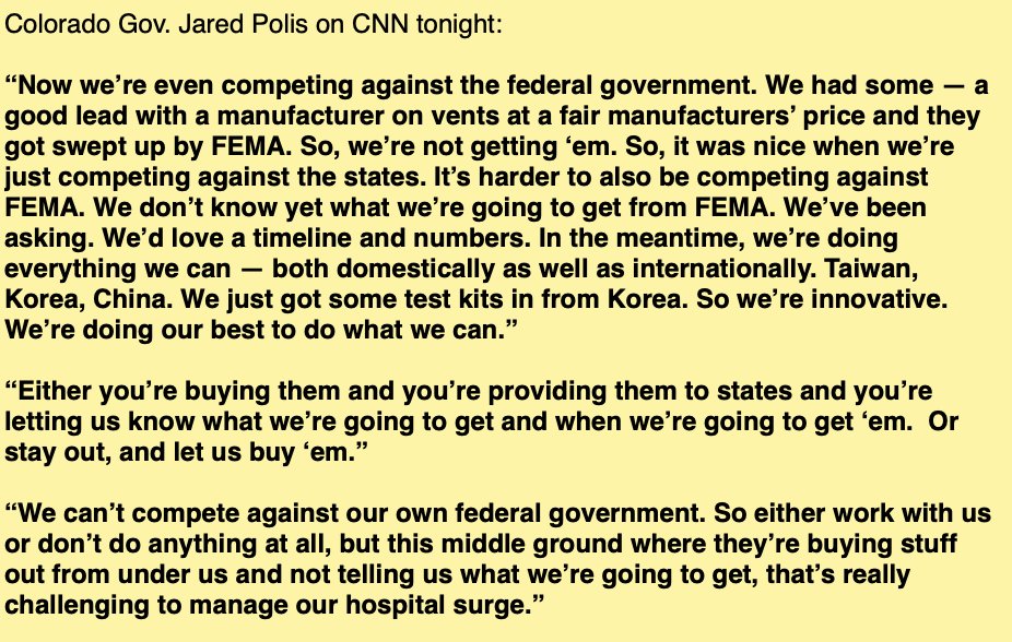 Here's  @jaredpolis' remarks to  @donlemon on CNN a few minutes ago...  #copolitics