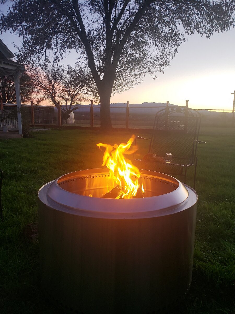TDDriggs's tweet photo. Trying out our new .@SoloStove https://t.co/Tfc0fG5iOR