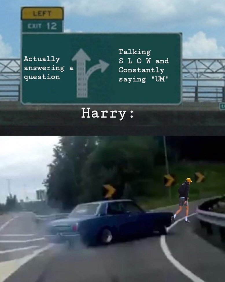 more of Harry Styles hiking meme y'all