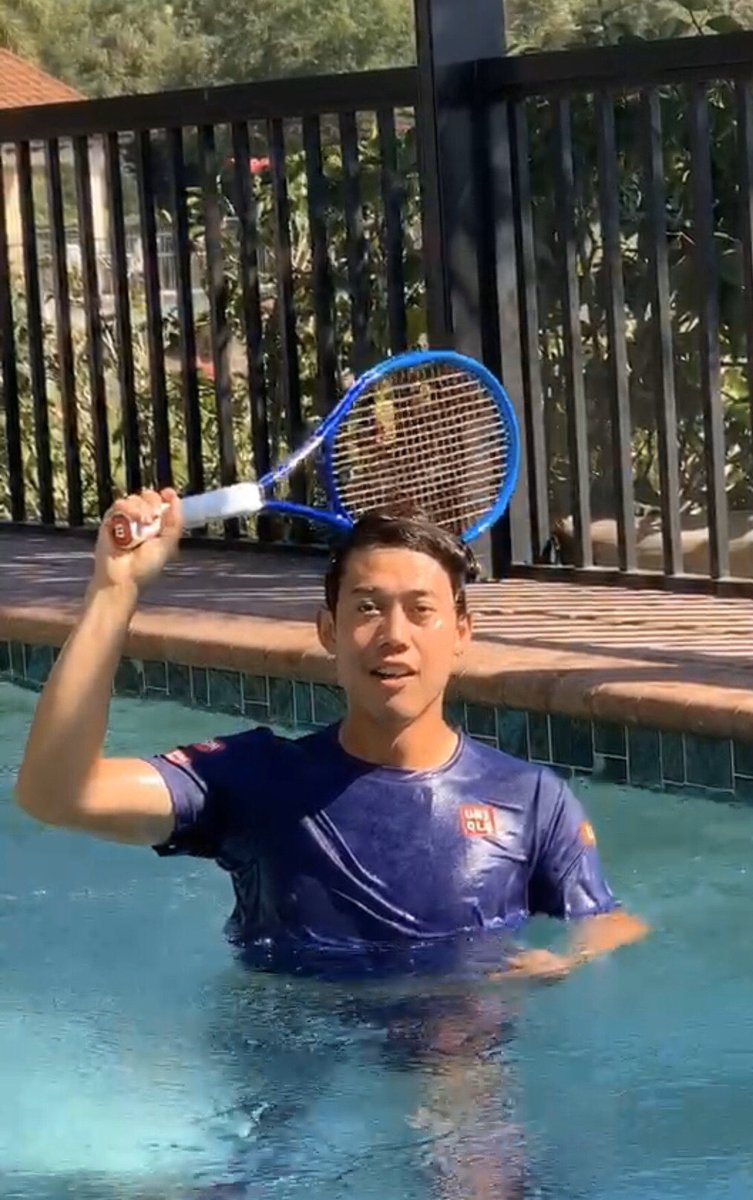 錦織は お笑い芸人 コート上と真逆の 笑撃挑戦 に反響 天才 圭君に笑う The Answer