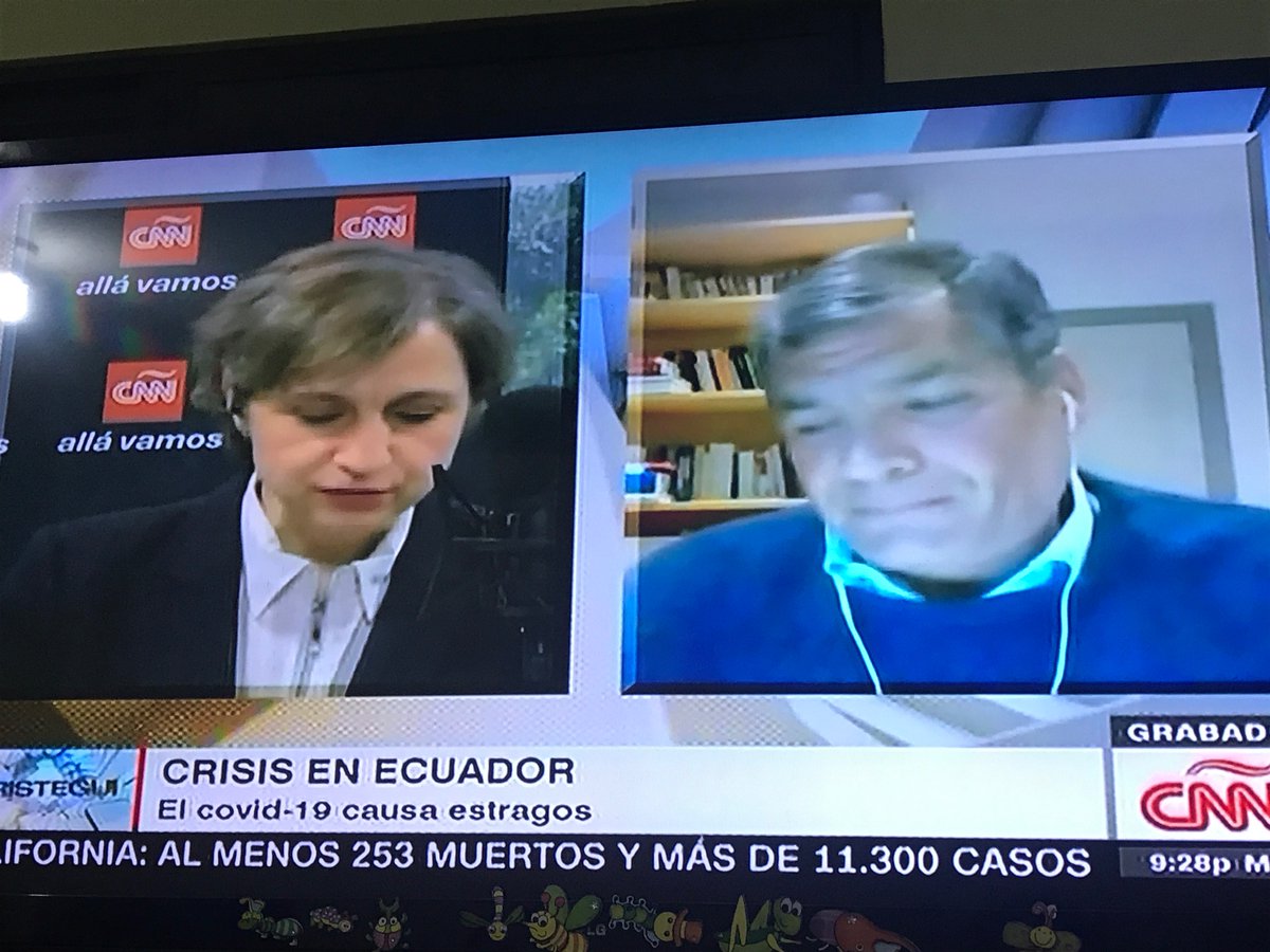 maeugeniz's tweet photo. El mundo no será igual, también esperamos que las autoridades analicen la importancia del desarrollo local @MashiRafael @aristeguicnn @CNNEE https://t.co/dCrOKTsJ0l