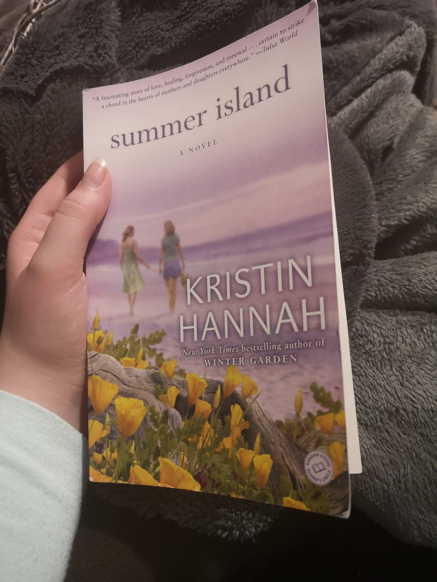 This book was great  it combined love, healing, and forgiveness. I think every mother and daughter should read this bookSummer Island by Kristin Hannah 