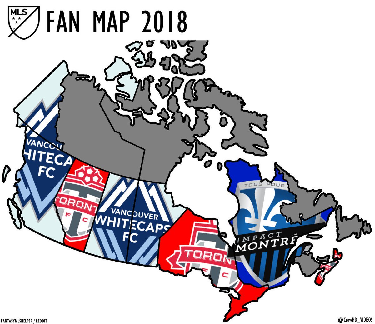 Here is the 2020 MLS Club/State Survey - please retweet!

ONLY 2 QUESTIONS! forms.gle/FRXLeznjfdXoYg…

We got nearly 5,000 responses last time, let's aim for 10,000 so we can have the most accurate fan map possible!

Below are the most recent fan maps from 2018.