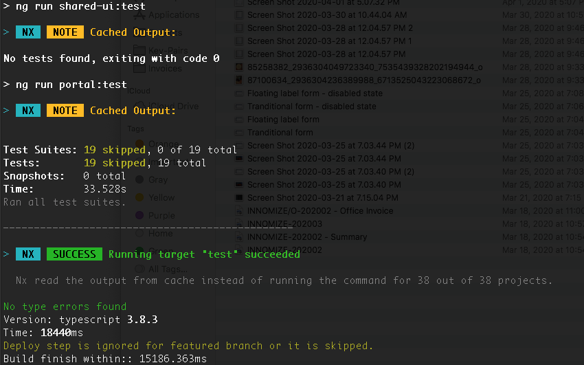 hoangleitvn's tweet photo. Upgraded to latest @NxDevTools for computation caching feature. I am sure you will love it.
#monorepos #devops #cicd #buildoptimization https://t.co/LdCugpylrV