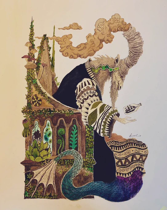 hayato ohmori 
出展日 4/11、12

絵画の原画、ポストカード、マグネットなどを販売する予定でした^^
11月両日出展します??
@designfesta #デザフェス #幻のB369 