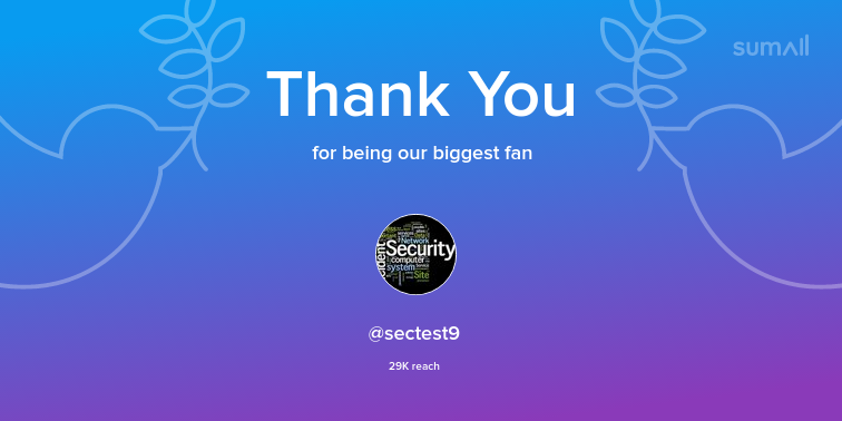 AscotBarclay's tweet photo. Our biggest fans this week: sectest9. Thank you! via https://t.co/DrX0u9hiF9 https://t.co/21rWVTTZYh