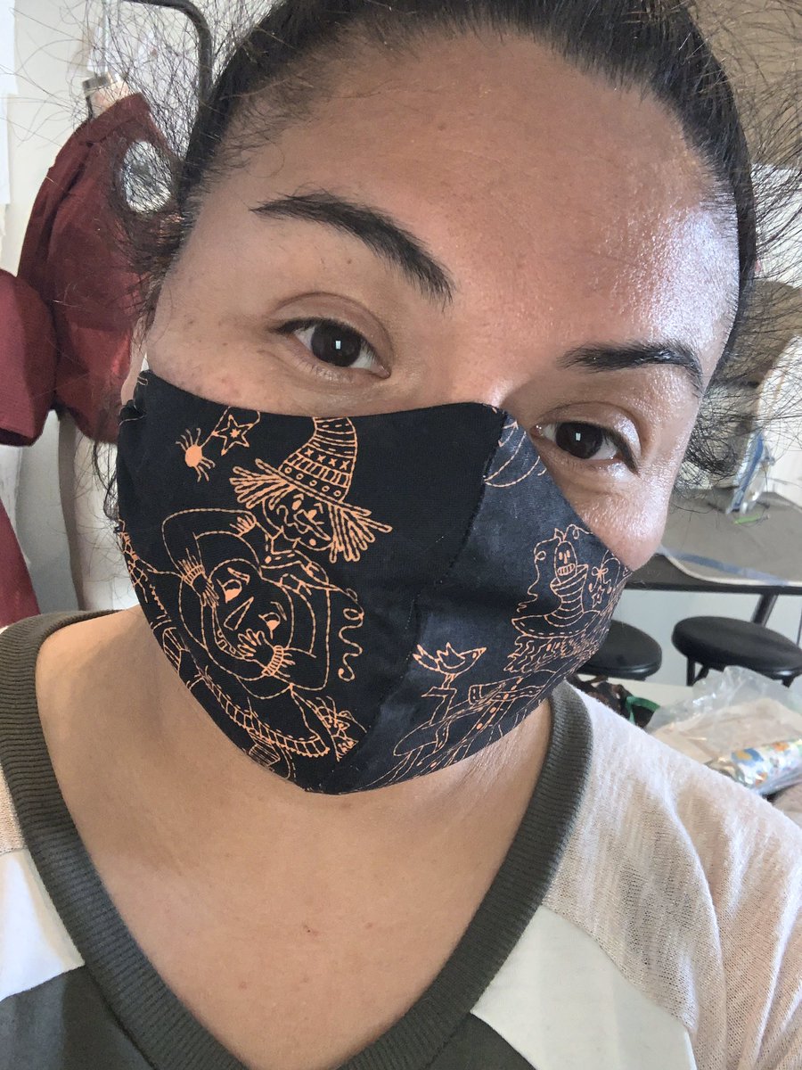 territatorres's tweet photo. @SBCFireChief @SBCOUNTYFIRE @SBCounty #Vision4safety I have made some for family and friends. Looking to #donate masks. I have been playing with different patterns some with elastic, some with cotton straps. Some masks with filter openings; some without #olsonmask #surgicalmask #coronavirus #COVIDー19 #diy #DIYMasks https://t.co/Ah94MzBBsl
