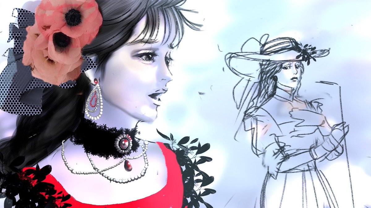 東京感染者数が増え続 満員電車通勤への恐怖から早起きになったり 外出しなくなったため代わりに勉強を始めたり 生活習慣を変えています 久々に絵をかいた 途中経過 イラスト 絵描きさんと繋がりたい 創作の狼煙 芸術同盟 Degitalart Illustration Sketch