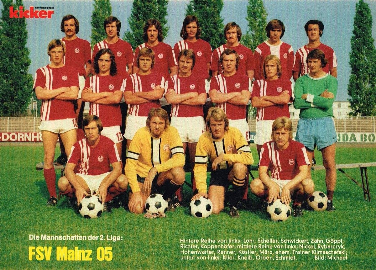O Mainz 05 foi um dos clubes que participou da primeira temporada da 2. Bundesliga, o clube situado na Renânia-Palatinado participou por 19 vezes, sendo a última na temporada 2010-11 quando subiu para BundesligaFoto: Kicker