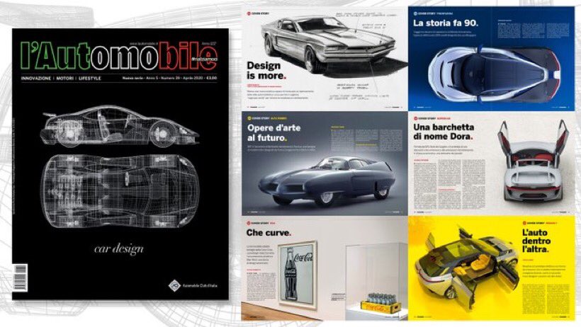 Rashbiker's tweet photo. Crisi da astinenza di auto? @ACI_Italia ti porta @lautomobile_ACI dentro casa: il numero di aprile è gratuito su https://t.co/n2RDZuXmF3 con 128 pagine da sogno sulle auto e le storie più belle. Buon viaggio a chi rimane comodo sul divano 
#iorestoacasa #rialziamoci #lautomobile https://t.co/eMAoBDB0V6