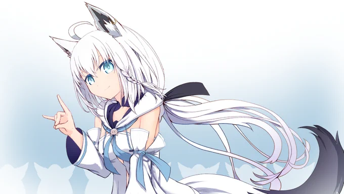 #絵フブキ
5000年ぶりに線画練習してもう駄目。
楽しいけど溶けそう 