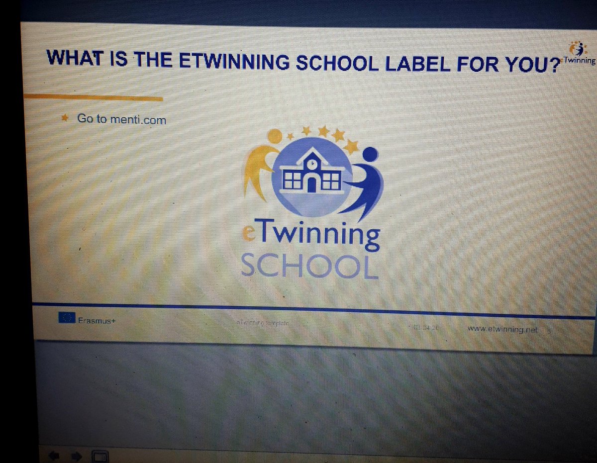 The #eTwinning Schools European Conference is on.
A great opportunity to connect all the schools that received the #eTwinning School Label.
Proud to be here, with <a href="/cella_mari/">Mariacristina Cella</a>  presenting how <a href="/OTTAVOCIRCOLOPC/">OTTAVOCIRCOLOPC</a> developed Inclusion and Innovation 
<a href="/eu_schoolnet/">European Schoolnet</a>
<a href="/eTwinningEurope/">eTwinningEurope</a>