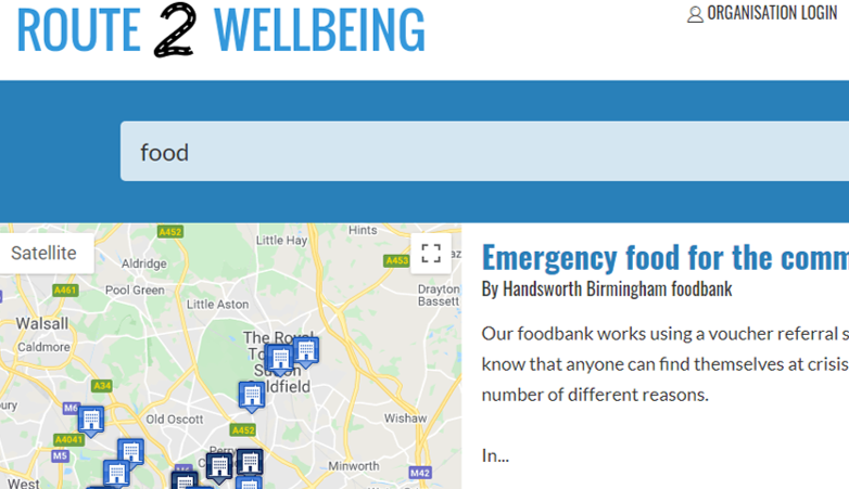 Search for #Covid19 support available in #Birmingham via <a href="/BVSC/">Birmingham Voluntary Service Council</a> &amp; @SWBCCG's Route 2 Wellbeing portal. 100 entries and growing - including food shopping, food banks, financial advice, mental health, befriending, carers support, homelessness support &amp; more. r2wbirmingham.info/browse/28/covi…