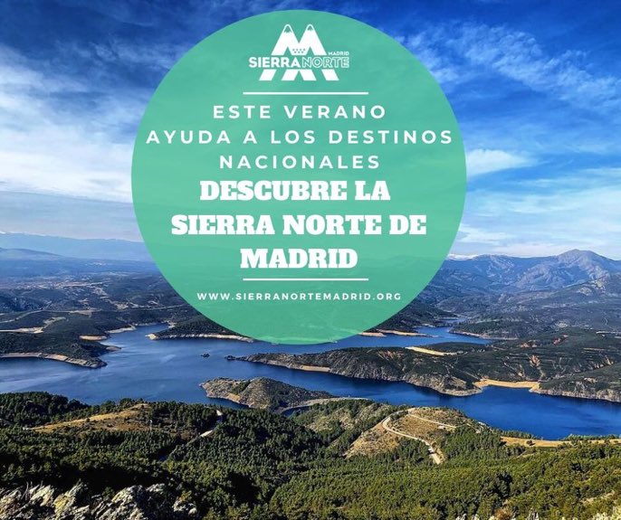¿QUÉ HARÁS ESTE VERANO CUANDO TODO PASE?
Te proponemos:
⭐️ Pasear al aire libre por nuestra Red de Caminos 
⭐️Respirar aire puro
⭐️Disfrutar de paisajes llenos de agua y color
⭐️Descubrir la #SierraNortedeMadrid
Apoya al #turismorural
Ahora #QuedateEnCasa  @TurismoMadrid