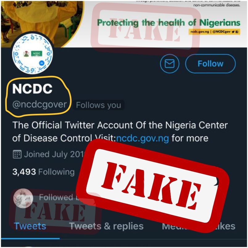 NCDC tweet media