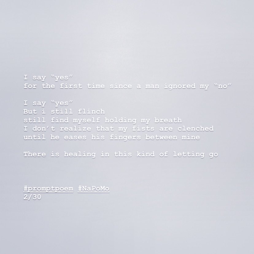#NaPoMo #promptpoem 2/30