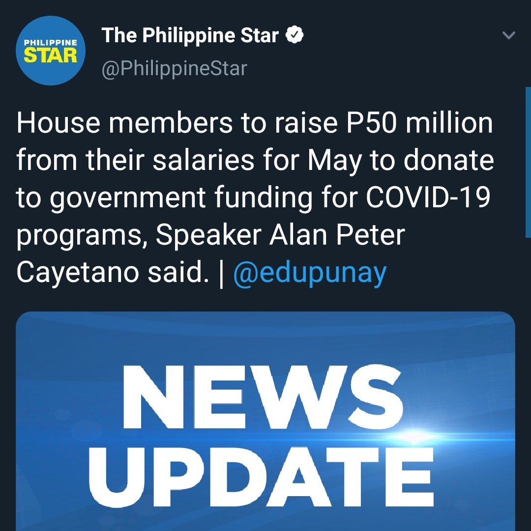 Good news today: More local officials donating their salaries to the fight against Covid. 👍🏼