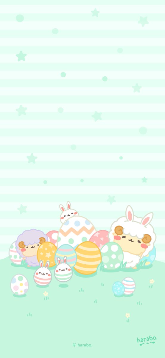ハラ坊 Harabo على تويتر 壁紙 4月の壁紙 みなさま お元気ですか 私は元気です 今回はイースター エッグに囲まれたモフボさんたちの壁紙を描いてみました サイズは スマホ版とpcでも使える大きめも作りました モフボさん コモフボ 壁紙