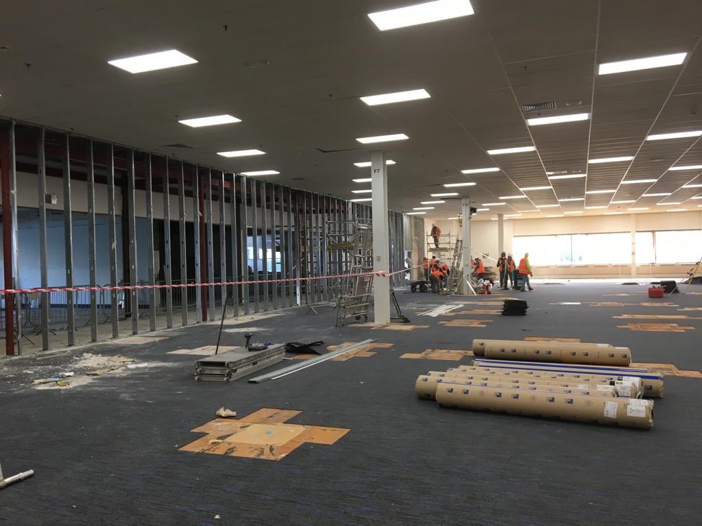 Site visit on Weds to be told about the job, RAMS done, machine delivered , Waste bins delivered and 30 men start on Friday morning ! Doing our bit to help with the new Bristol crisis centre.