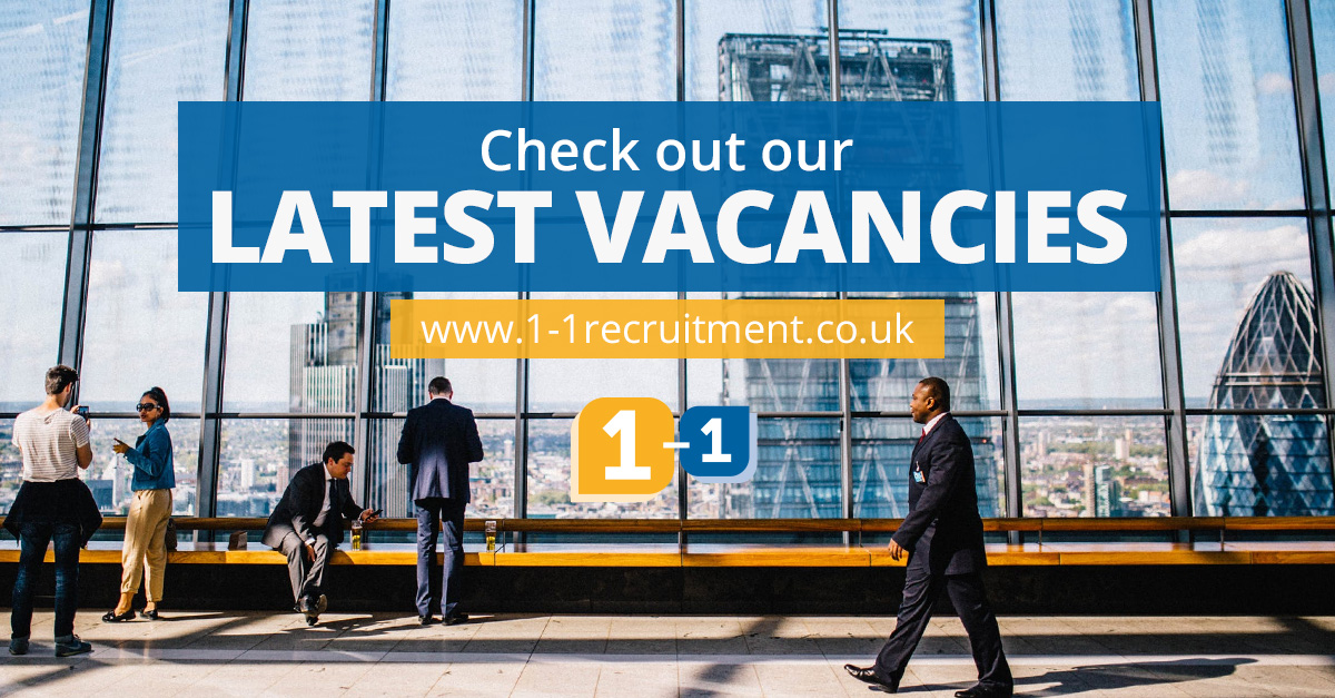 Search for our latest vacancies here! 
👉1-1recruitment.co.uk/jobs/