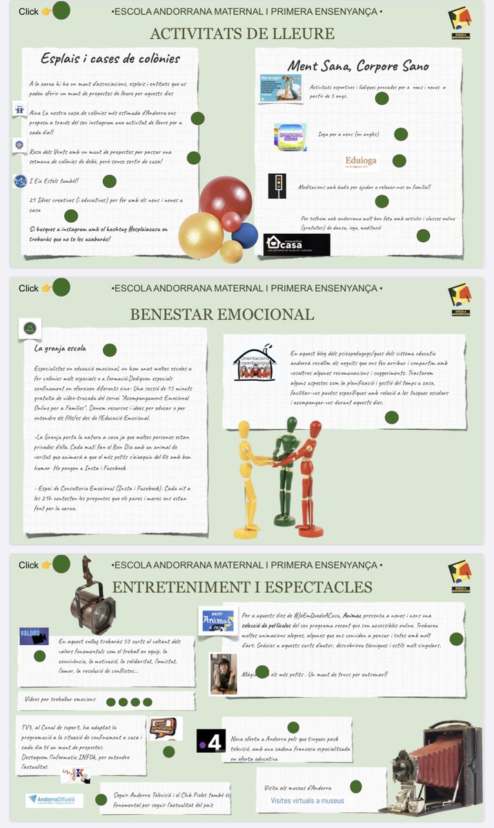 EASantJulia's tweet photo. Hola famílies! 👋🏻 US hem enviat un PDF amb recursos i activitats per treballar i gaudir durant aquestes vacances! 🐇Trobareu una gran varietat de propostes! Ho hem fet amb el propòsit que aquesta Pasqua confinada sigui el més entretinguda i educativa possible! #EASJ #quedatacasa https://t.co/SY7oye1tz3